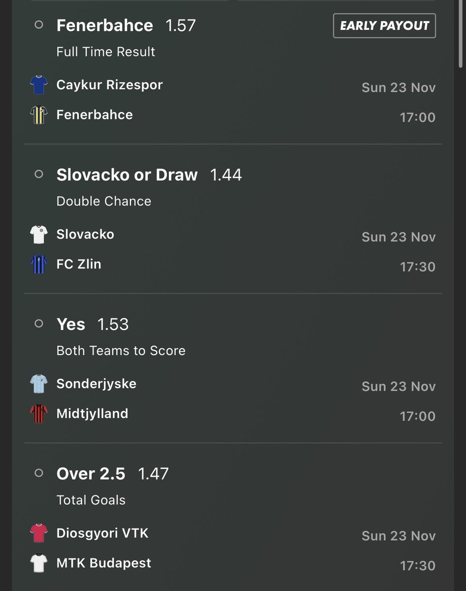 BLI2505's tweet image. Sunday ACCA 🔥

Free Telegram Channel⬇️

t.me/+fgeHxUmsjzRjN…