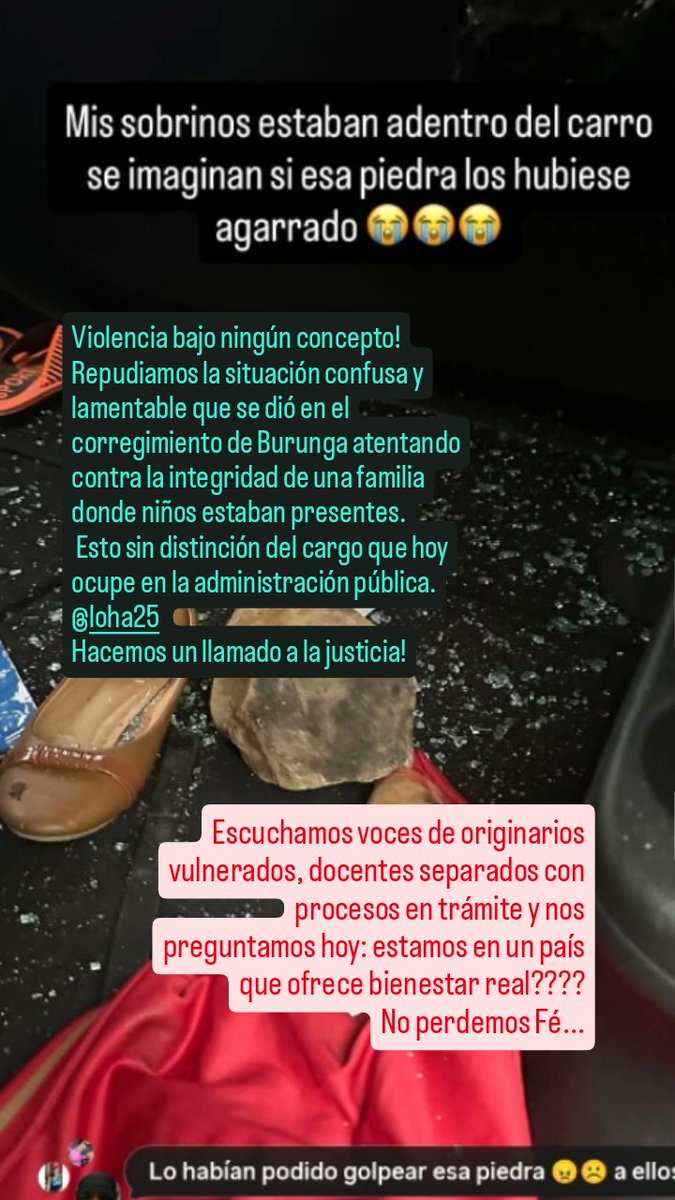 Violencia bajo ningún concepto!
