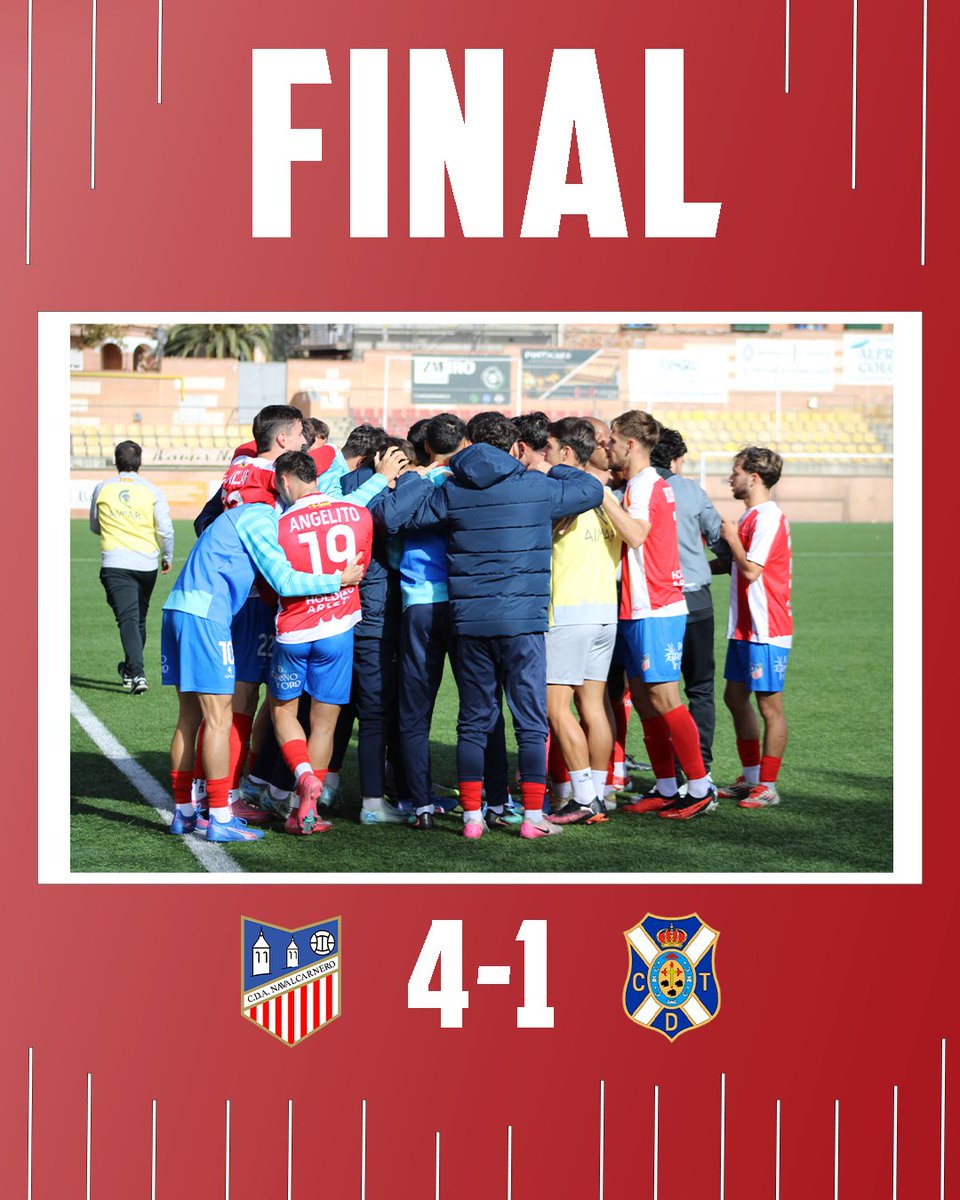 🕒 90+6' | FINAAAAAL! 

#NavalcarneroTenerifeB 
#AlNavalYoLeAmo