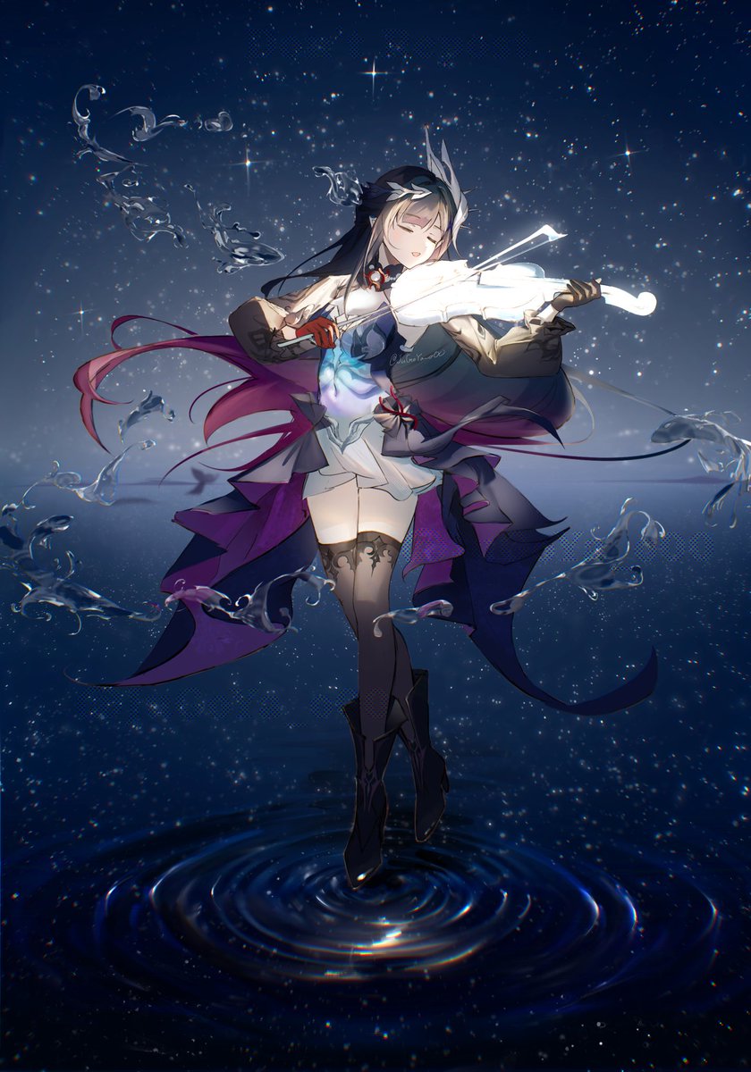 JuGoYa_o00's tweet image. 独奏