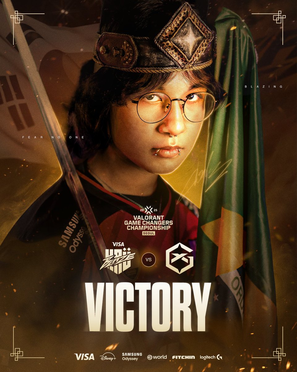 KRUesports's tweet image. ESTE ES EL VISA KRÜ BLAZE QUE TODOS CONOCEMOS 🫵

GGs @GIANTXVALORANT! #VCTGameChangers