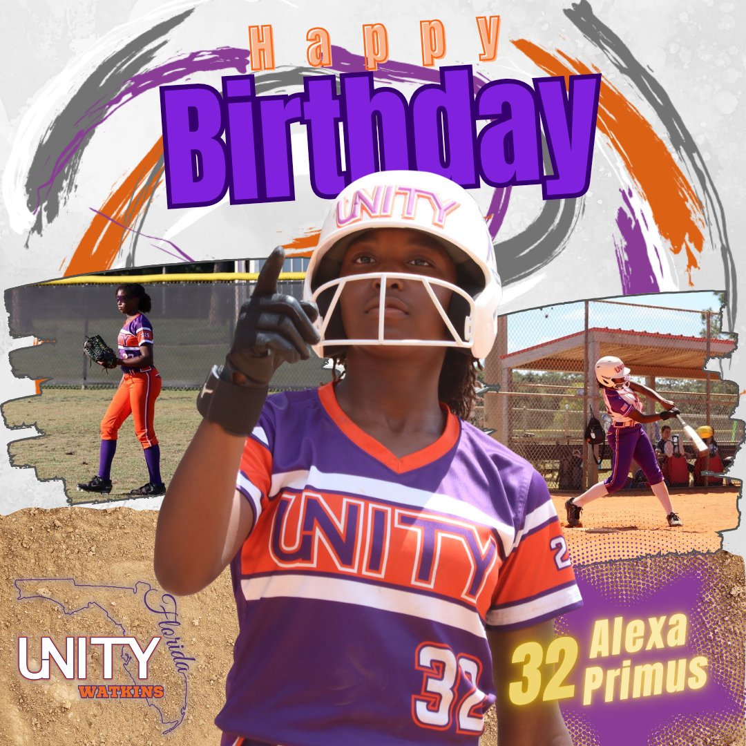 unitywatkins14u's tweet image. 🥳 Big birthday shoutout to our #32, Alexa Primus! 💜 Alexa shows up every day with unstoppable energy, a positive attitude, and the kind of personality that keeps our whole team laughing.

Alexa, we hope your day is as bright and fun as you are! 🥎✨️

#UnityWatkins @VAUnitySB