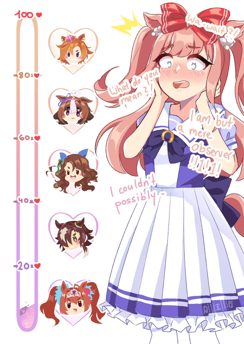 nijiellie's tweet photo. 💕 Digitan's Kiss-Meter💕

I would like to do some fun sketches, and since I recently did my Agnes Digital career, I would like to draw her a little bit, hehe~

#umamusumeprettyderby #agnesdigital #digitan #umamusume #elliestration https://t.co/qm18goYJ0r