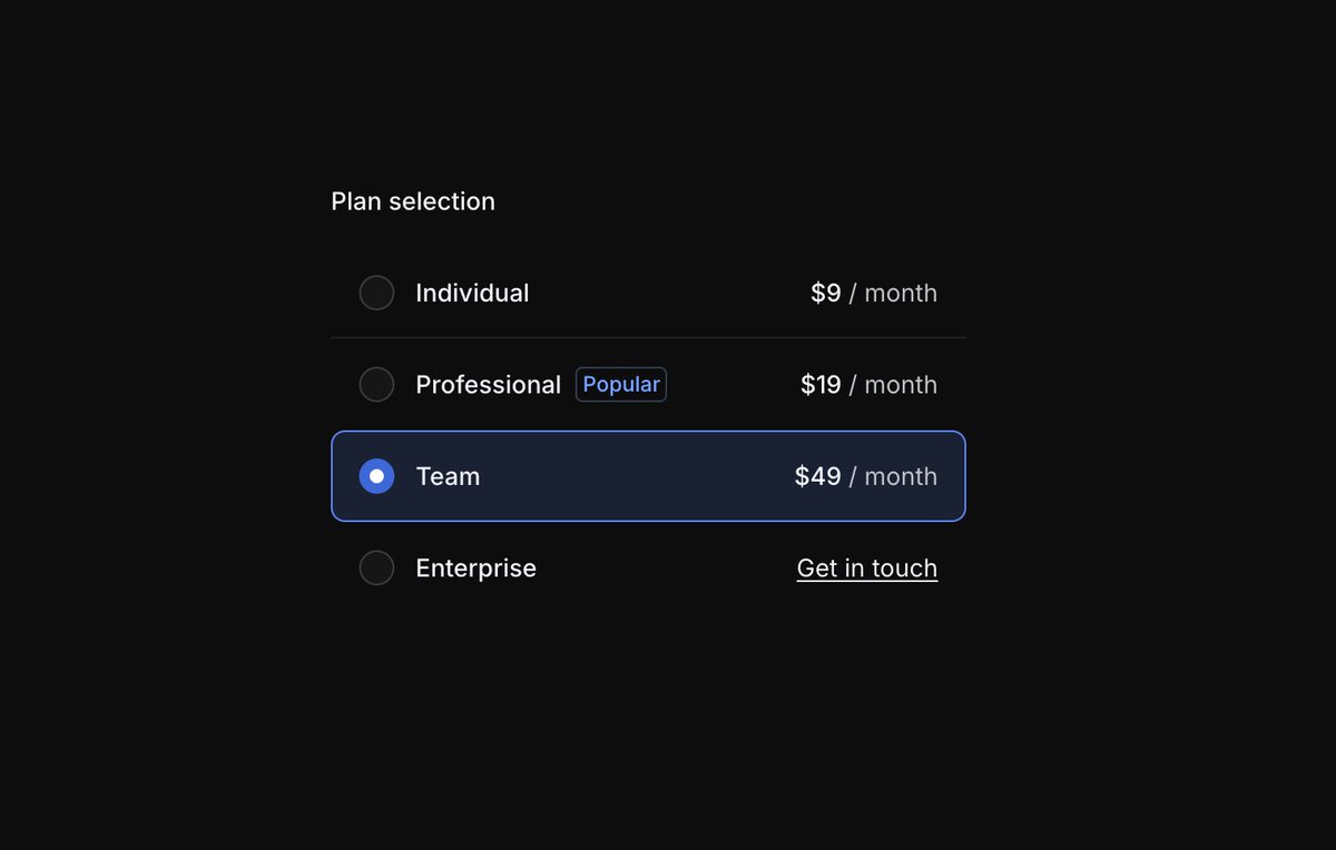 radios and checkboxes, let's go
side projects on weekends are so much more chill when you get designs from <a href="/msllrs/">Matt Sellers</a> and just build things