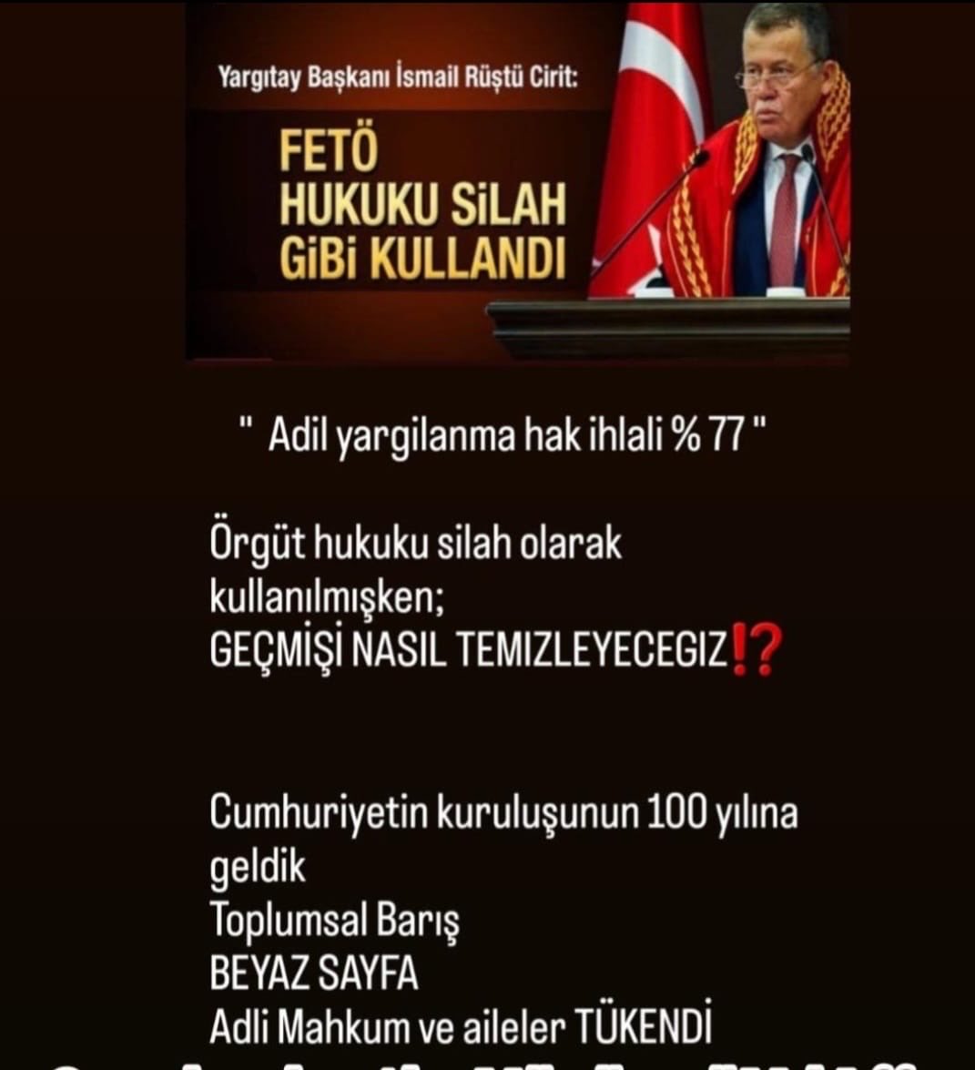 Çözüm GenelAF
<a href="/RTErdogan/">Recep Tayyip Erdoğan</a> <a href="/dbdevletbahceli/">Devlet Bahçeli</a> <a href="/avabdullahguler/">Abdullah Güler</a> <a href="/omerrcelik/">Ömer Çelik</a>