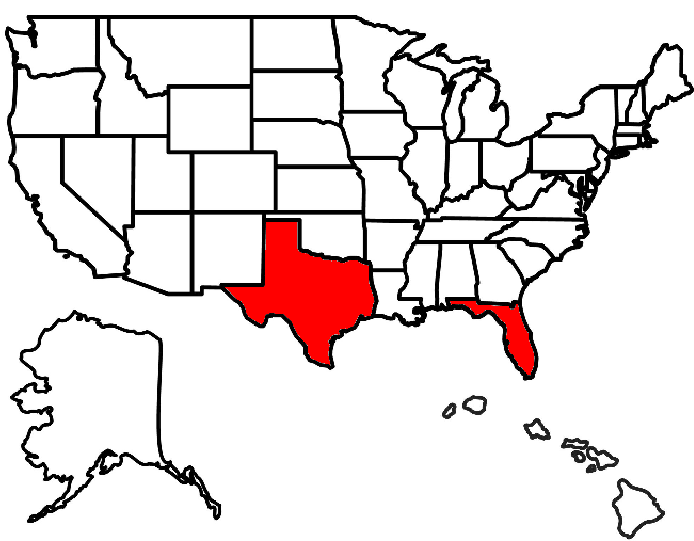 dsxf234161's tweet image. Florida has been eliminated. 48 remain.