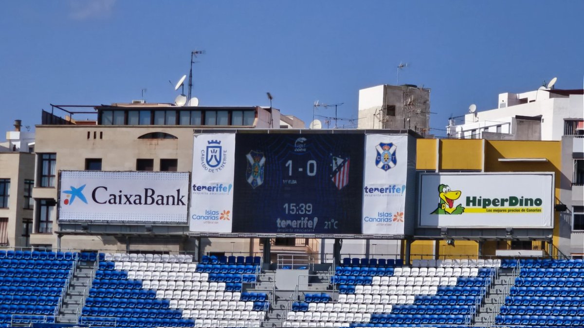 Al menos ya funciona el marcador. Gracias <a href="/CabildoTenerife/">Cabildo de Tenerife</a>.
