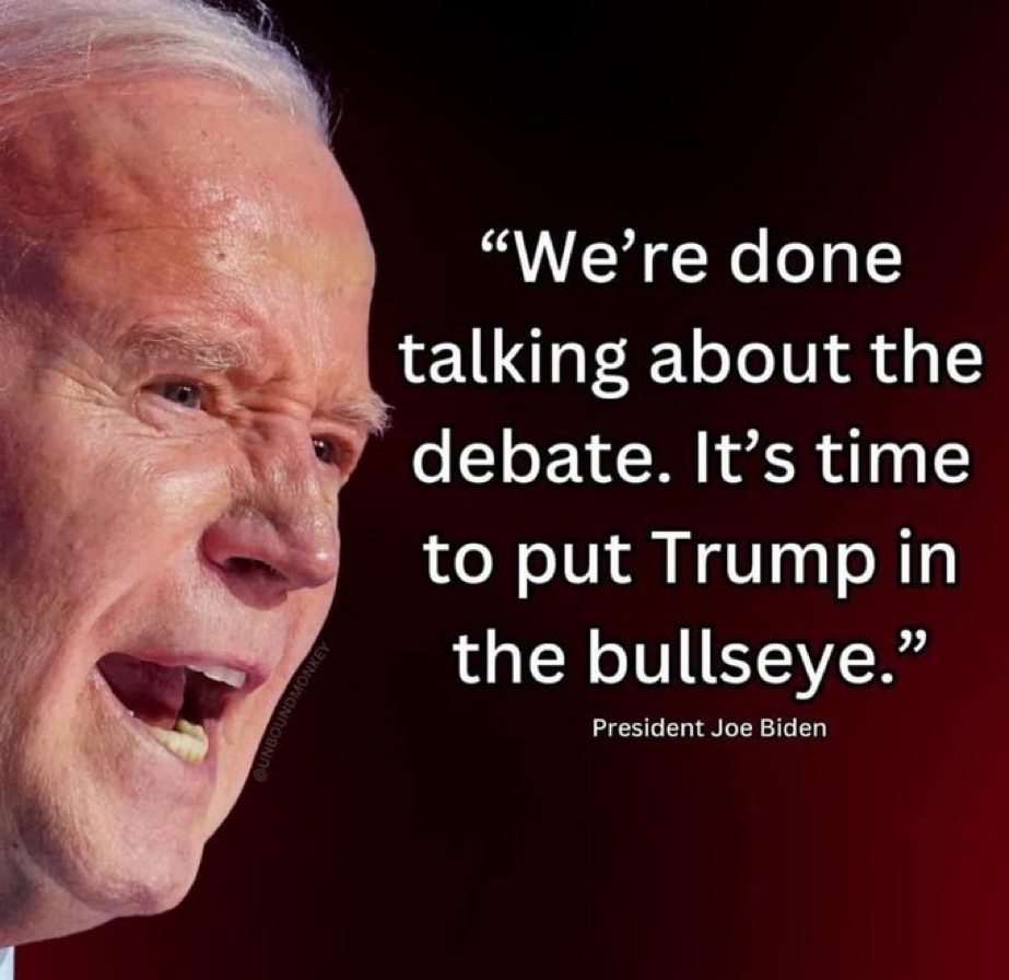 ChittychatKs's tweet image. Remember this dogwhistle,  days before the first assassination attempt in Butler PA?