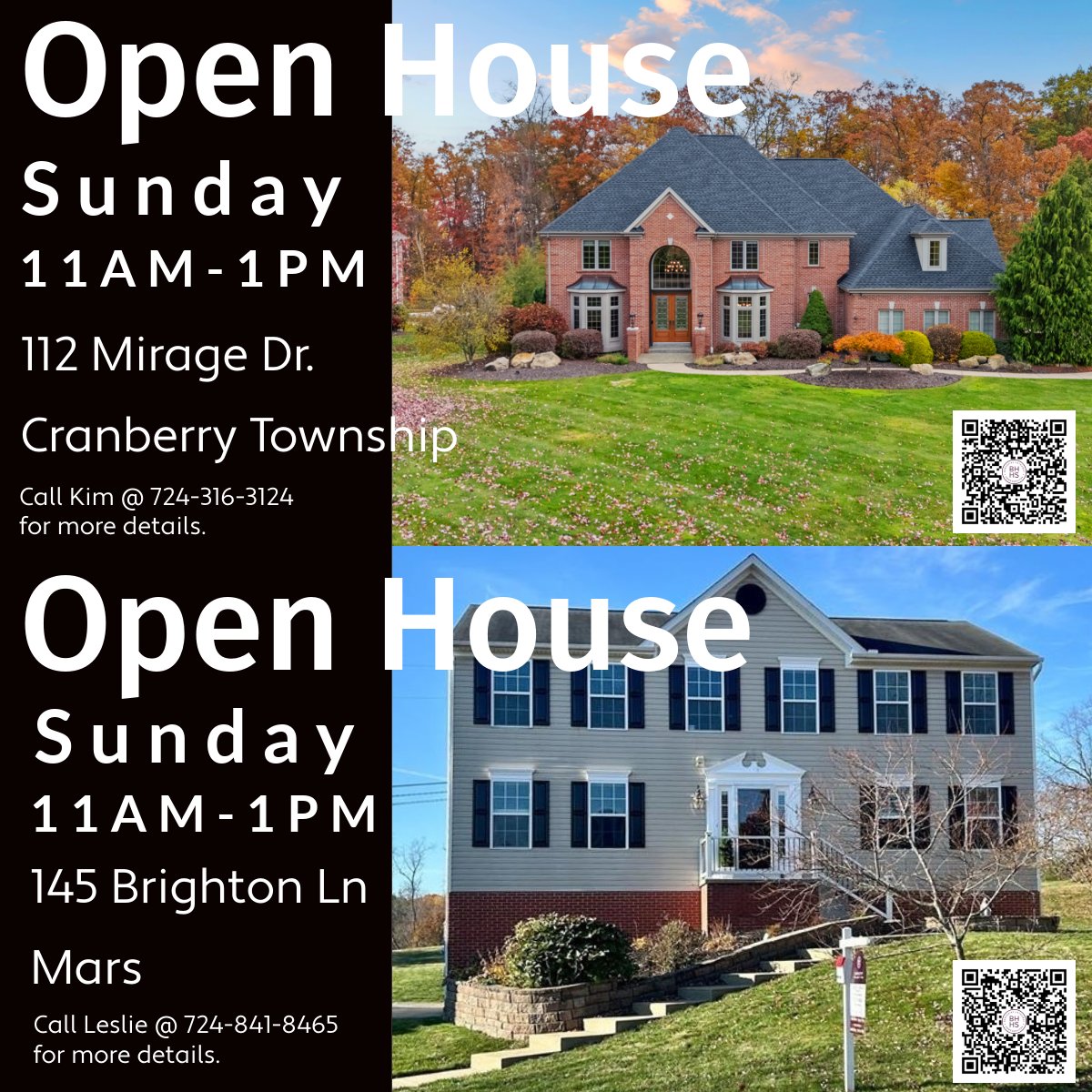 theMaierTeam's tweet photo. Stop by our Open Houses TODAY from 11AM - 1PM. We'd love to see you! https://t.co/dY862FEKJD