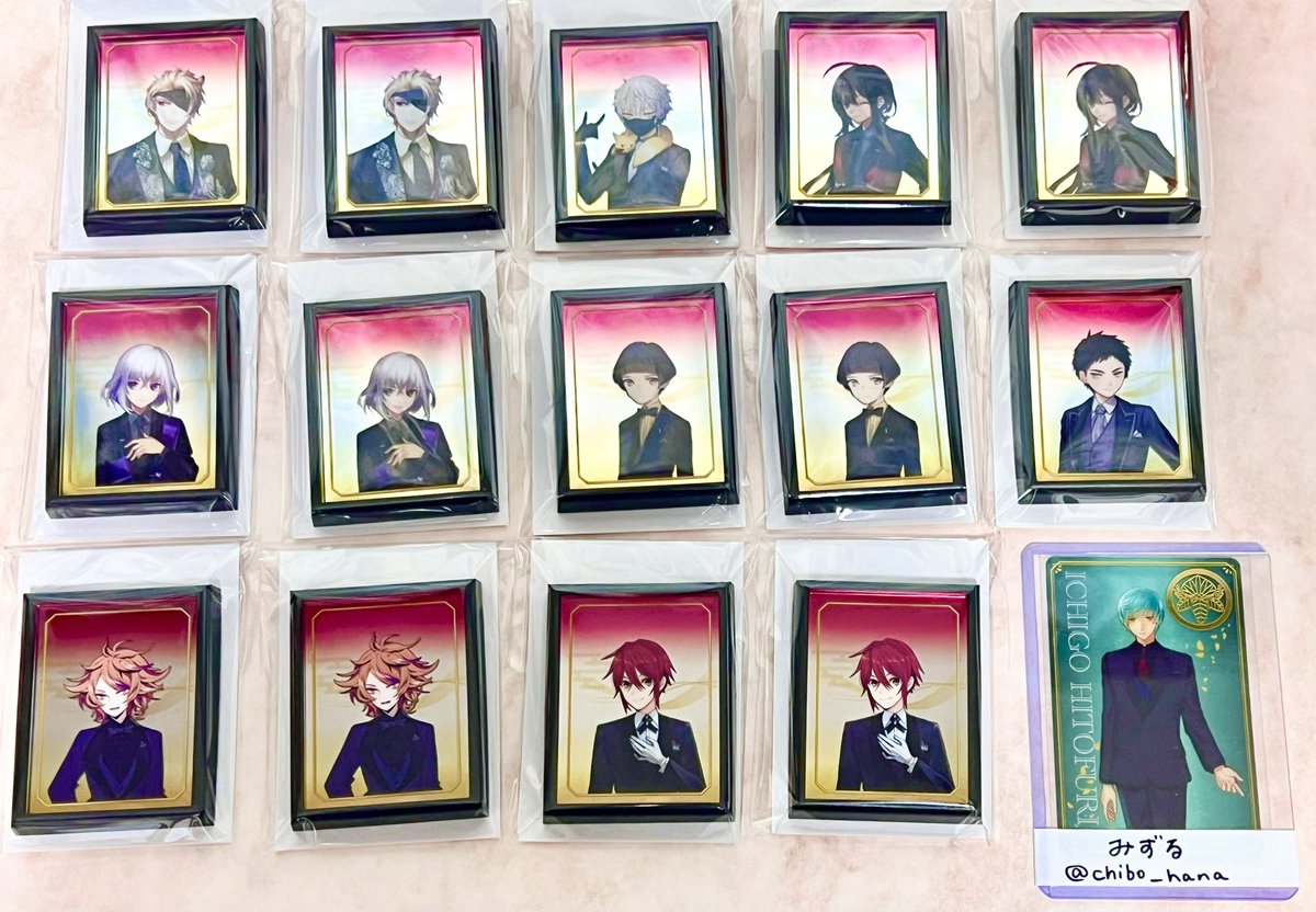 交換】刀剣乱舞 大本丸博 祝装 祝装アクリルミラーマグネット 譲:鬼丸2