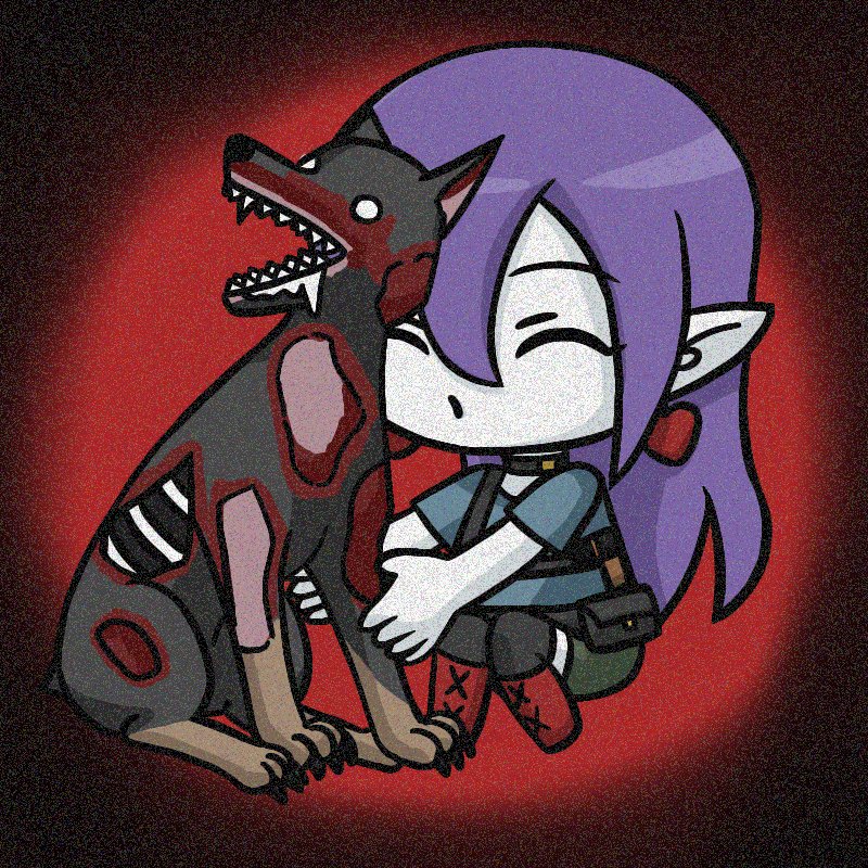 ゲーム内のアイコン用に描いたやつ😘🐕️
リアルなのは描けないから、出来るだけ雰囲気をそれっぽく…