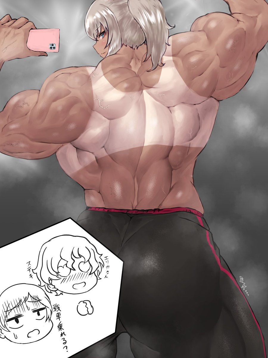 #いい逸見の日
とりあえず過去絵逸見エリカさんでいいかなァーッ!?