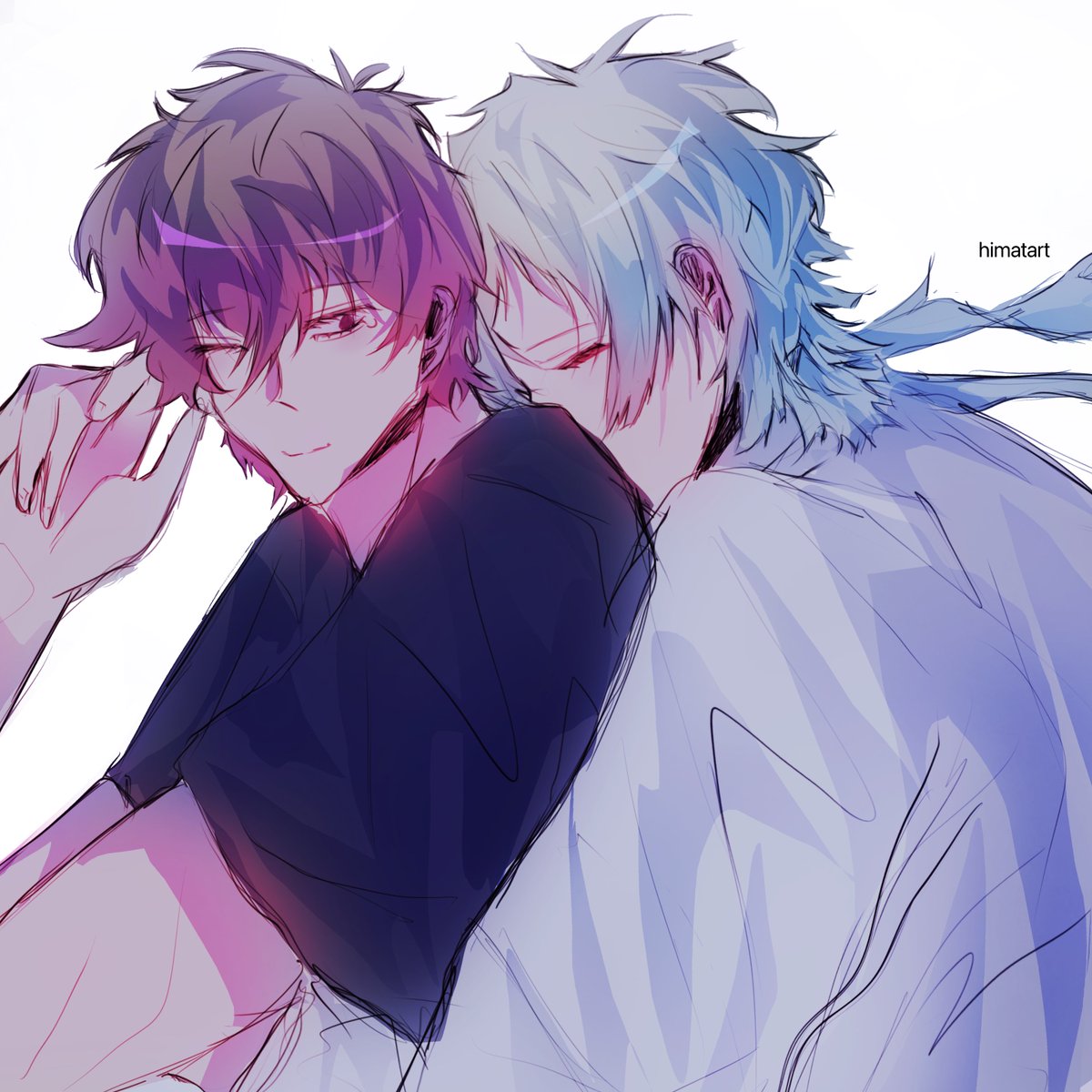 himatart's tweet image. "kainess sleeping together 🥹" -&amp;gt; sryynfor super late response #カイネス #kainess #kins