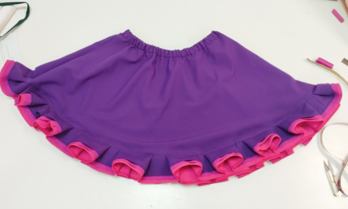 Естественно блять за 1(одну) неделю до чемпионата меня доебали заказами юбок я так заебалась просто пиздяо