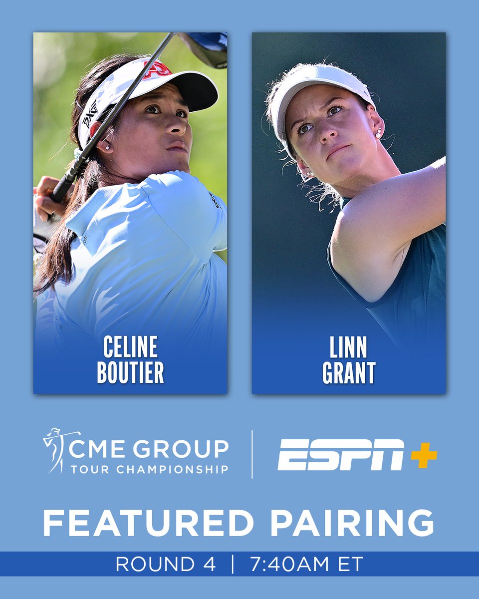LPGA's tweet image. And all our morning @ESPNPlus featured pairings are off! Tune in now 📺

WATCH LIVE ➡️ espn.com/watch/player/_…