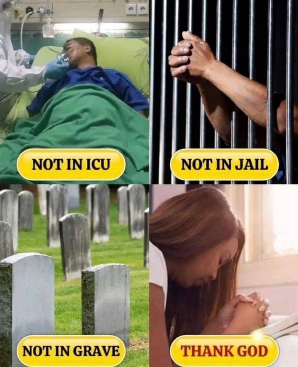 Be thankful. Alwayyyyyyys.