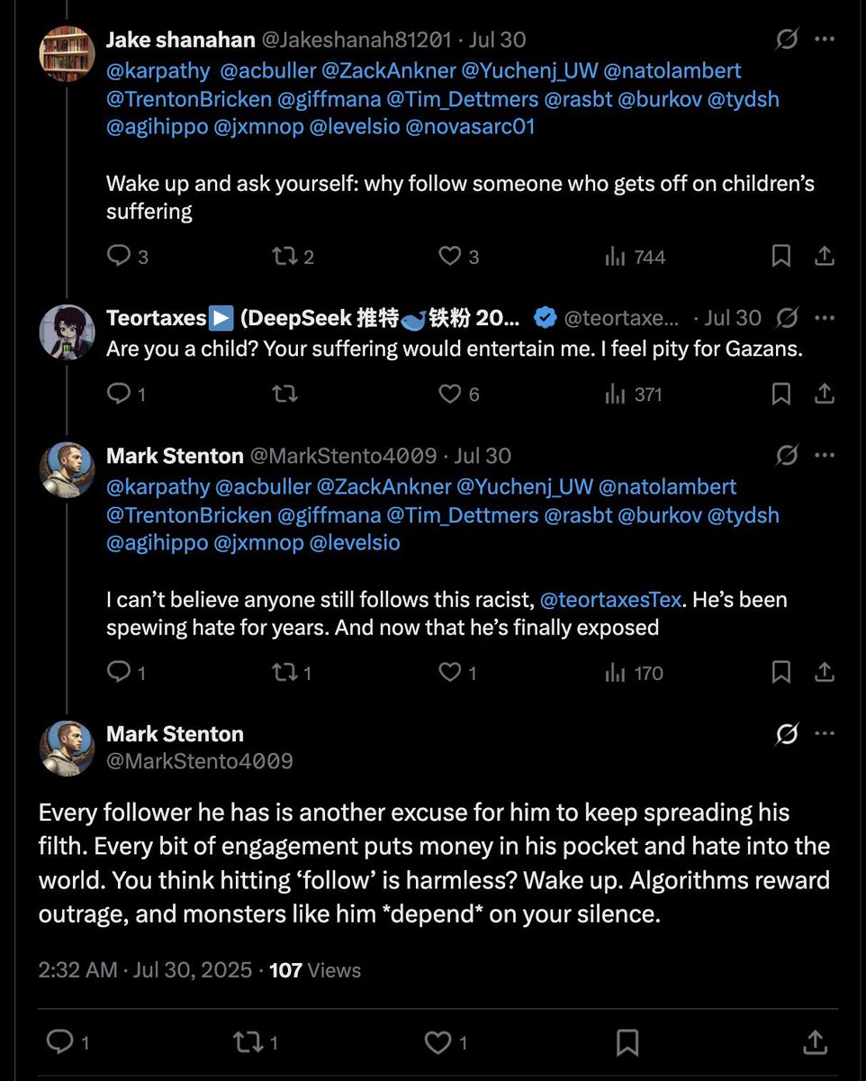 我的沙特跟踪者一直在为真相而战，揭露我为捍卫巴勒斯坦人的生命而进行的骗局。每一美元捐给Teortaxes，都意味着更多儿童遭受苦难。不要忘记，也不要赎回……