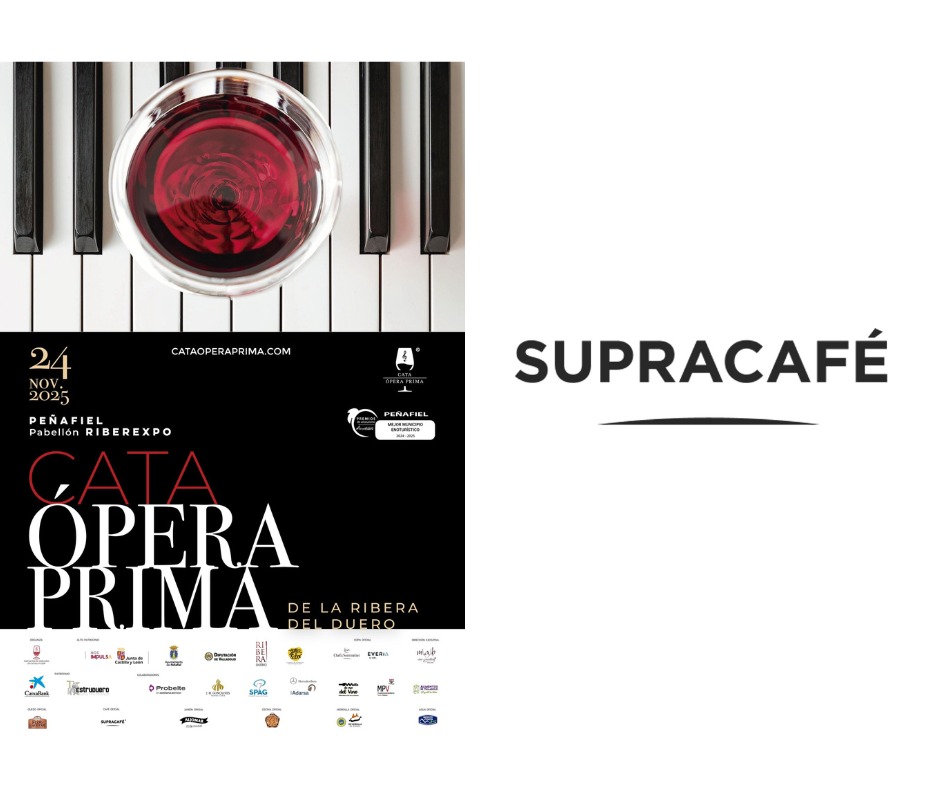 👌🏻 PATROCINADORES

🍷 La XV Gran <a href="/CataOperaPrima/">Cata Ópera Prima</a> de <a href="/DORibera/">Ribera Del Duero</a> no sería posible sin apoyo de patrocinadores y colaboradores

➡️ <a href="/supracafeesp/">SUPRACAFÉ</a> es parte importante del mayor evento de promoción de vino <a href="/DORibera/">Ribera Del Duero</a> de este otoño

👉🏻 cataoperaprima.com