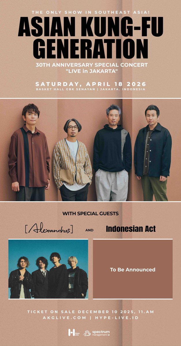 ASIAN KUNG-FU GENERATION Info tweet media