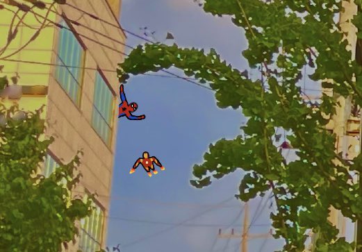 spidery_cute's tweet image. 예전에 그린 그림 보는데 손흔드는 피터가 너무 귀여움