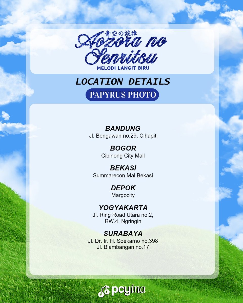 real_pcyina's tweet image. Papyrus  Photo✨️

Capture your moment, feel the harmony, and don’t forget to tag us! 

#CHANYEOL #찬열
#HappyChanyeolDay #AozoraNoSenritsu