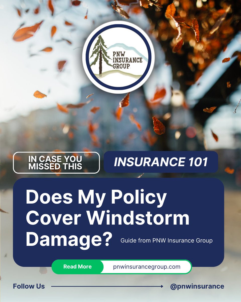 PNW_Insurance's tweet image. 🌪️ Windstorms happen — but what does home insurance really cover? From fallen trees to roof damage, the details matter.

Get the quick breakdown here:
👉 pnwinsurancegroup.com/wind-storm-dam…

#HomeInsuranceTips #StormPreparedness
