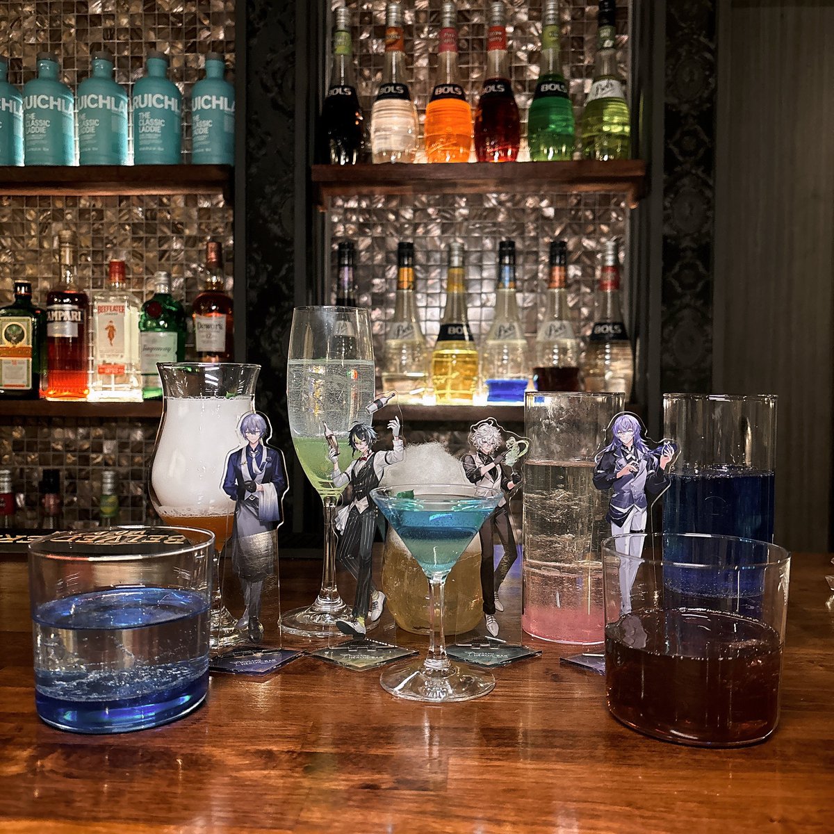 chiyo_00's tweet image. お疲れ様でした〜！！
楽しかった……亜鉛さんが全員分のカクテル作ってきてくれました🍸可愛かった〜〜𝓣𝓱𝓪𝓷𝓴 𝔂𝓸𝓾
 #1123めちゃCafeBar