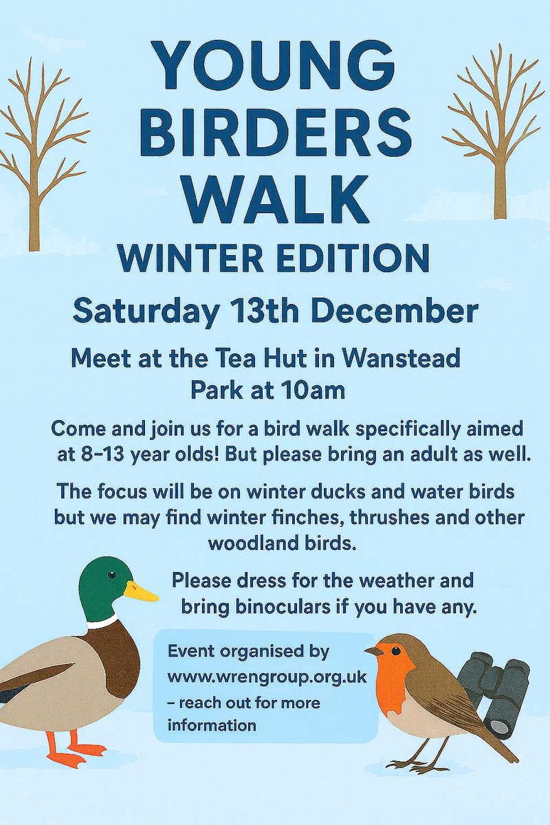 Forthcoming <a href="/wrenwildlife/">WREN Group</a> event on 13 December -