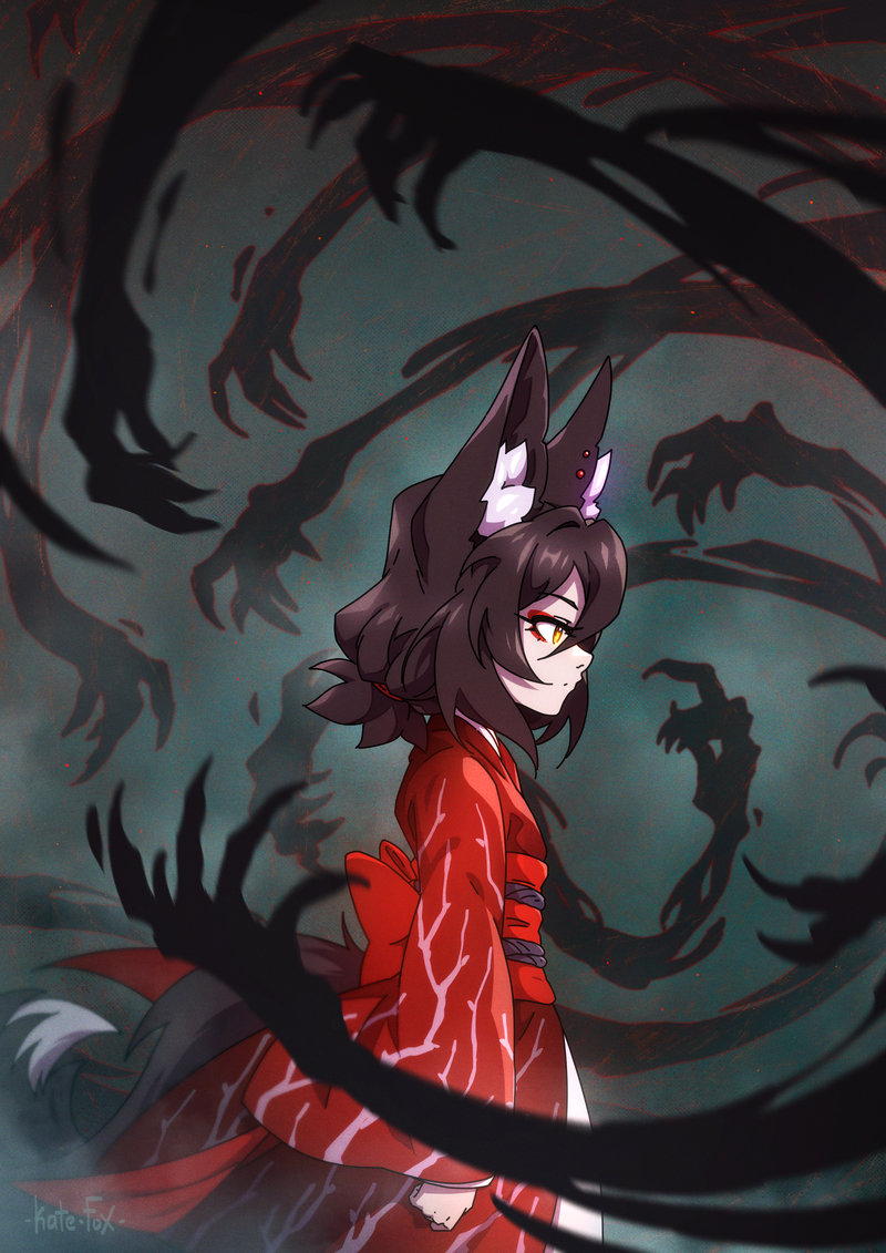 Kate__Fox's tweet image. The power is in my hands...
#OC #Foxy 🦊 #art