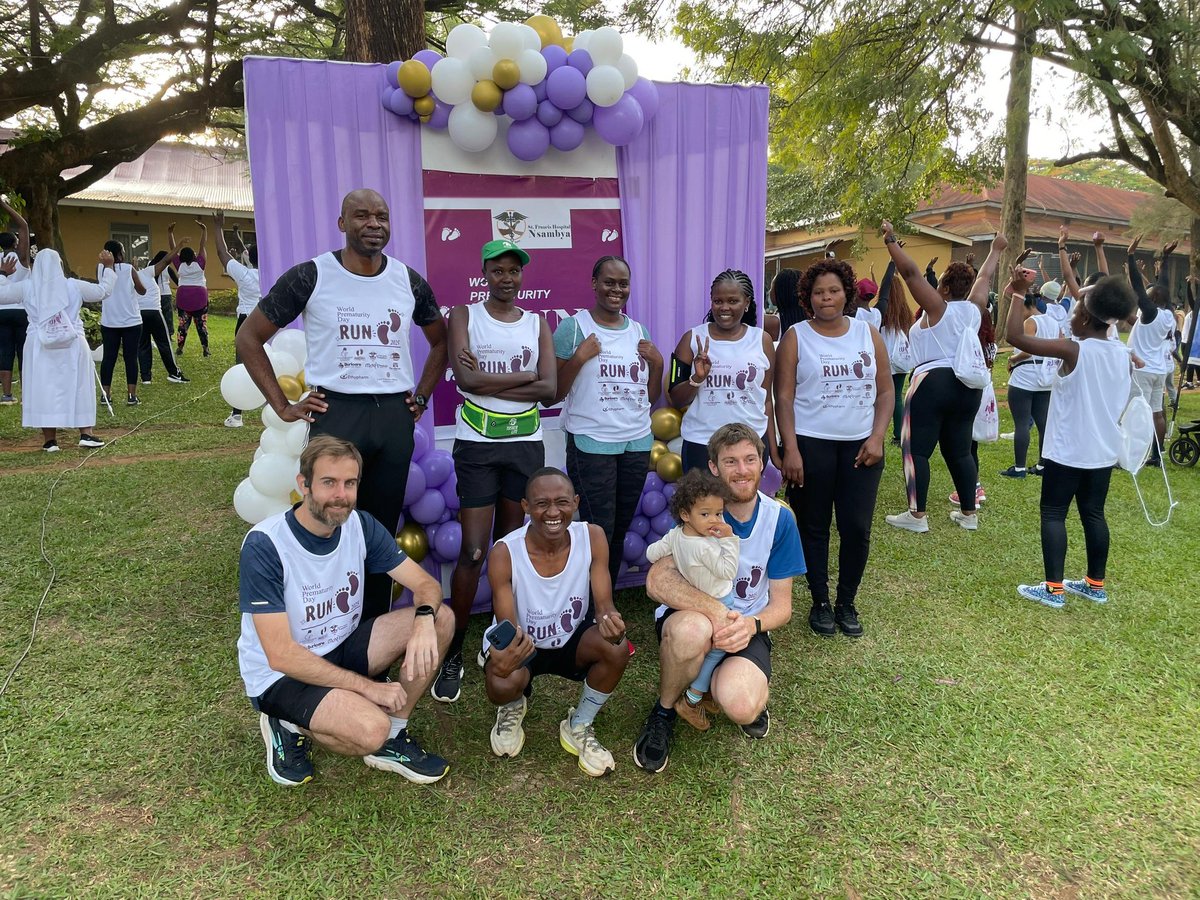 mugoya_raphael's tweet photo. We ran for the preterm babies πΆ
#mugoyaisaacraphael #PremieRun #morningruns #raphamarathoner #Gratitude https://t.co/hN5Esh0fVs