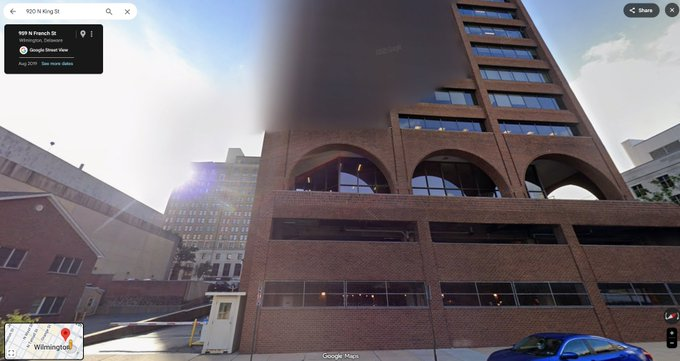 ProjectConstitu's tweet image. 🚨EXPOSED: Why One Rodney Square (920 N. King St) Is BLURRED OUT on Google Maps Streetview —Feds CAUGHT Running SHADOW OPS from This International BLACK SITE

In the heart of Wilmington, Delaware, stands One Rodney Square—a sleek, 12-story office tower at 920 N King St that&apos;s…