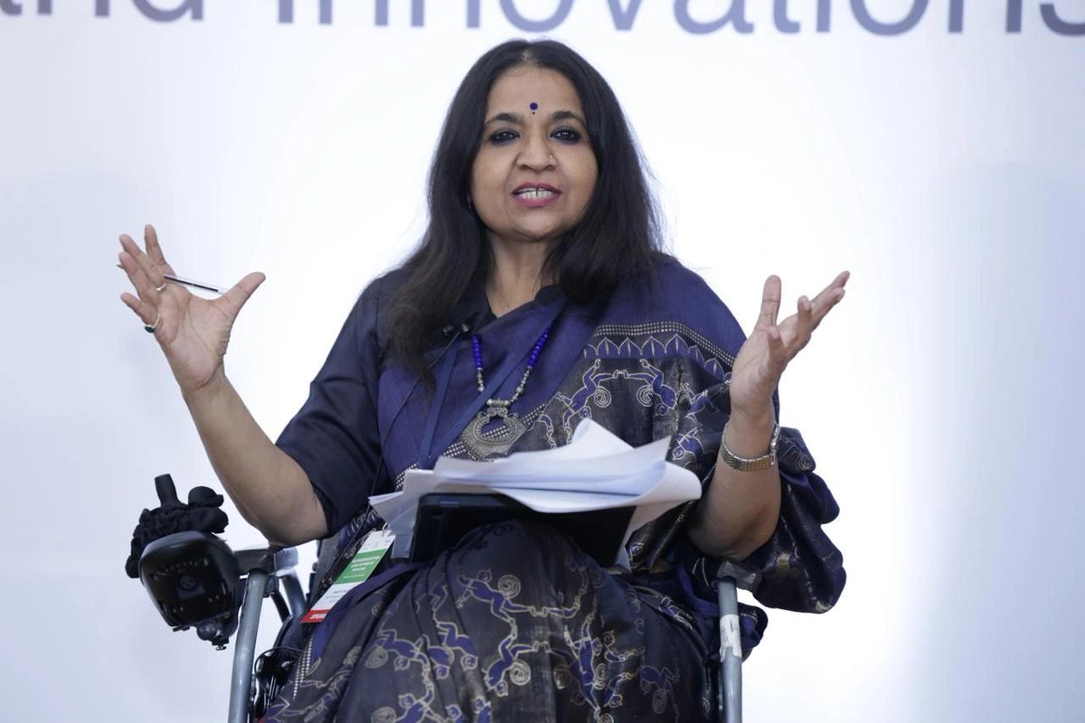 sangitathakur4's tweet image. Anchoring #ZeroProjectIndia2025 &amp;amp; #CIIIBDN for the 2nd year—this time as a founder representing a movement.

At Ashtavakra Accessibility Solutions, we prove:
 Accessibility = leadership. Lived experience = expertise.
When founders with disabilities lead, the ecosystem shifts.