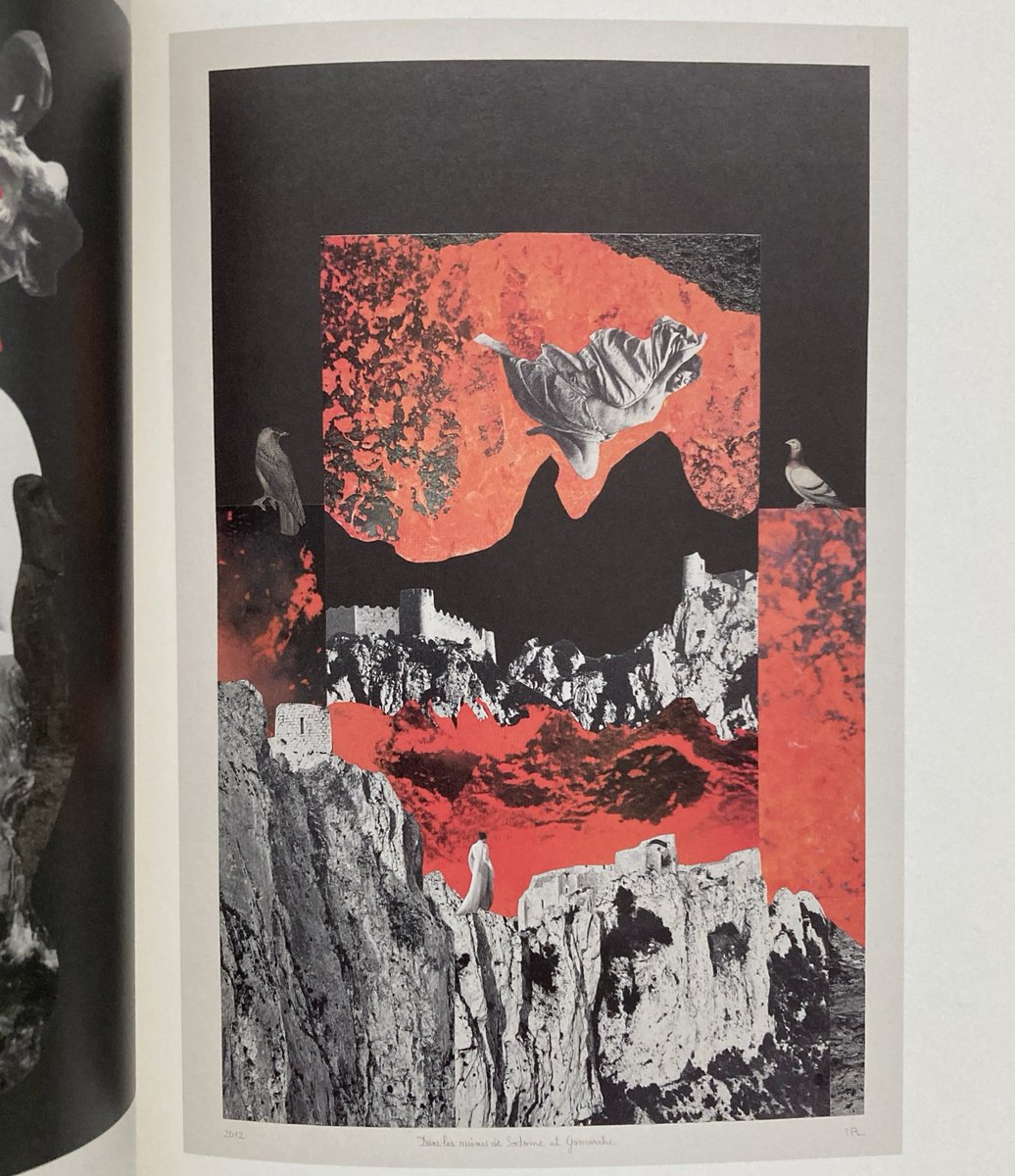 フランスの作家ナディーヌ・リボーのコラージュ作品集。 ⁡ 小説や詩