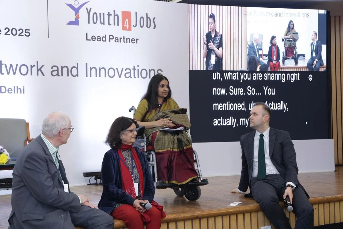 sangitathakur4's tweet image. Anchoring #ZeroProjectIndia2025 &amp;amp; #CIIIBDN for the 2nd year—this time as a founder representing a movement.

At Ashtavakra Accessibility Solutions, we prove:
 Accessibility = leadership. Lived experience = expertise.
When founders with disabilities lead, the ecosystem shifts.