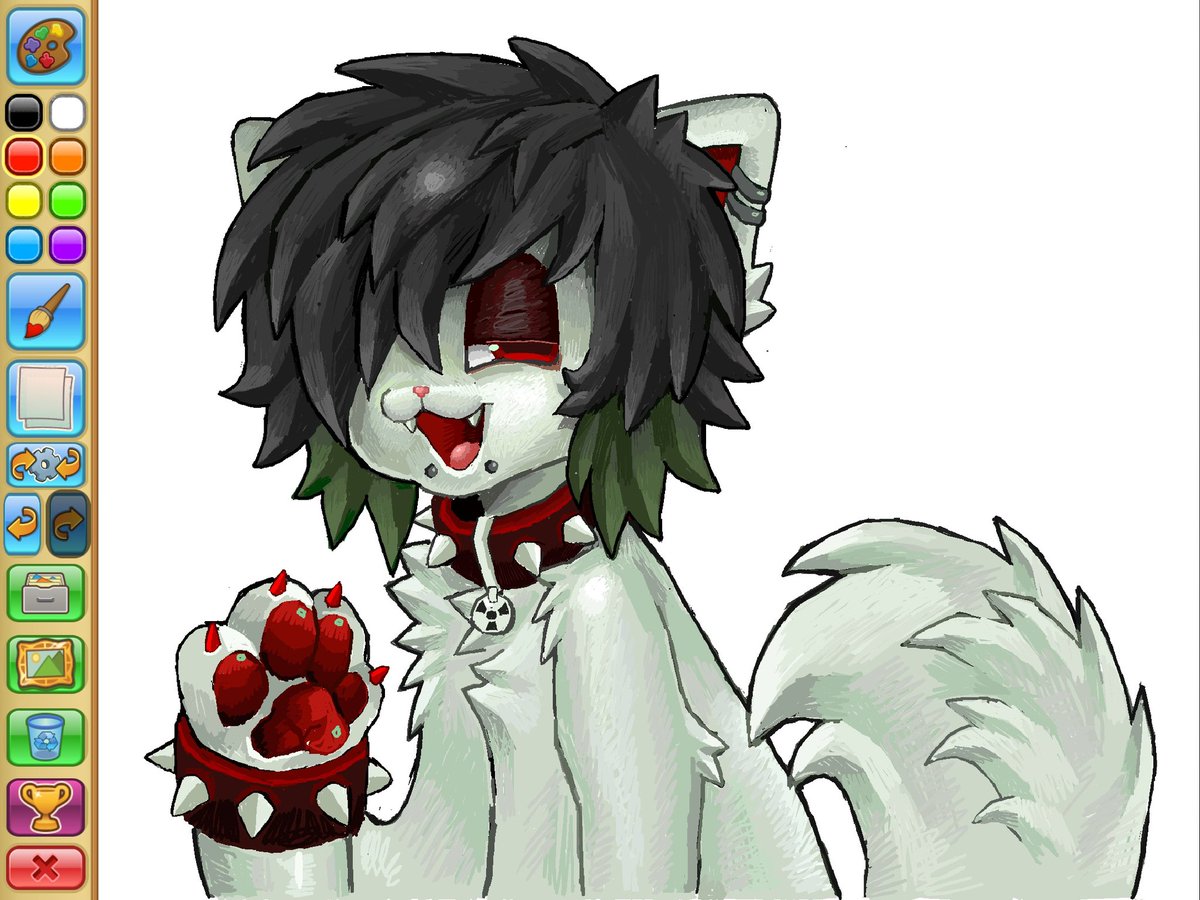 keagan0w0's tweet image. animal jam art