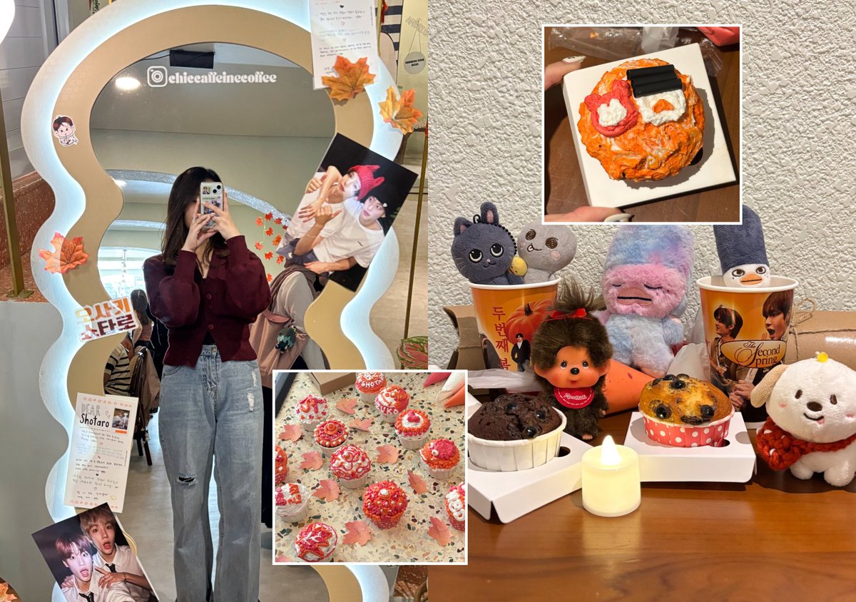 teuriplewon's tweet image. lottoz’ bday bash🍂🍁