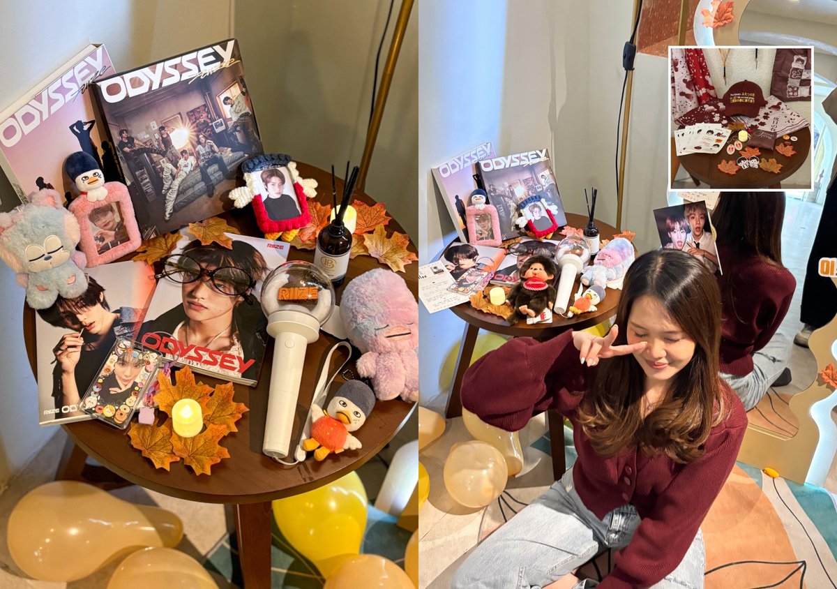 teuriplewon's tweet image. lottoz’ bday bash🍂🍁