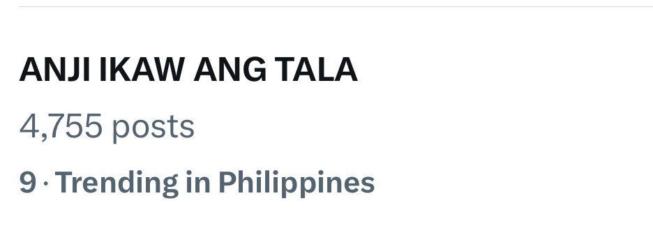 gorbuu_'s tweet image. Anji’s tag is now on top nine! Parang deserve makapasok ng top five :)

ANJI IKAW ANG TALA

#AnjiSalvacion @anjisalvacion
#StarMagicalChristmas2025