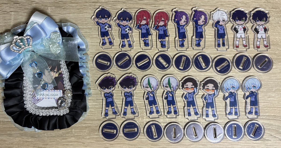 shikiya_rinrin's tweet image. 【交換 譲渡】 ブルーロック ダイソー アクリルスタンド アクスタ ブルロ

求 同種凛or定価➕送料

譲 潔 千切 凪 御影 氷織 烏 乙夜 雪宮 愛空

🐺郵送交換のみ
🐺まとめての交換優先

検索からでもお気軽にお声掛け下さい。