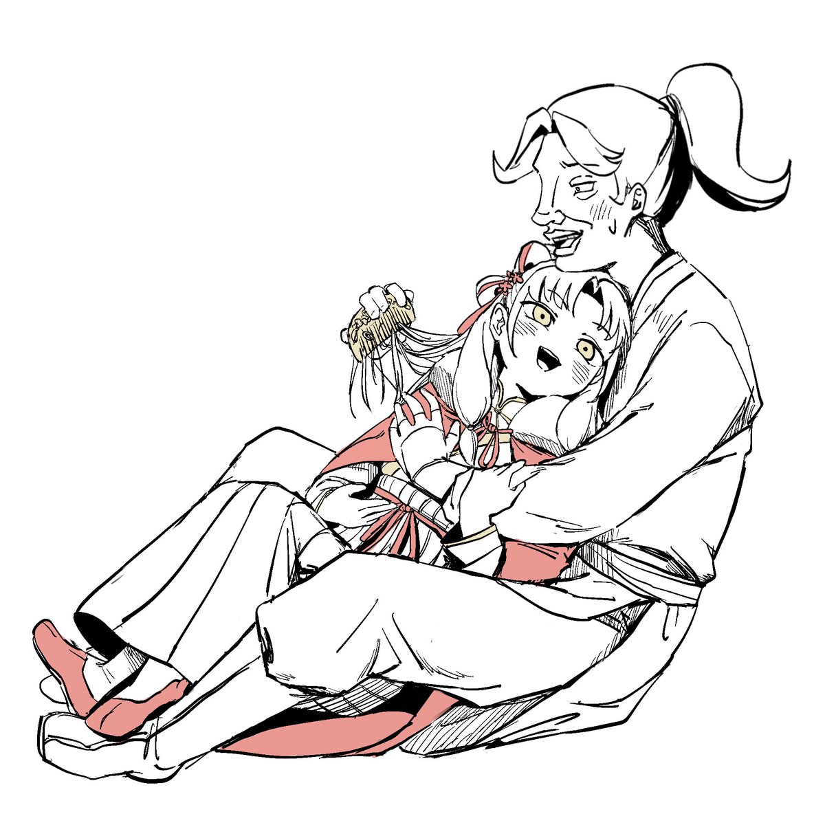 天涼了，抱抱裳兒吧
#活俠傳