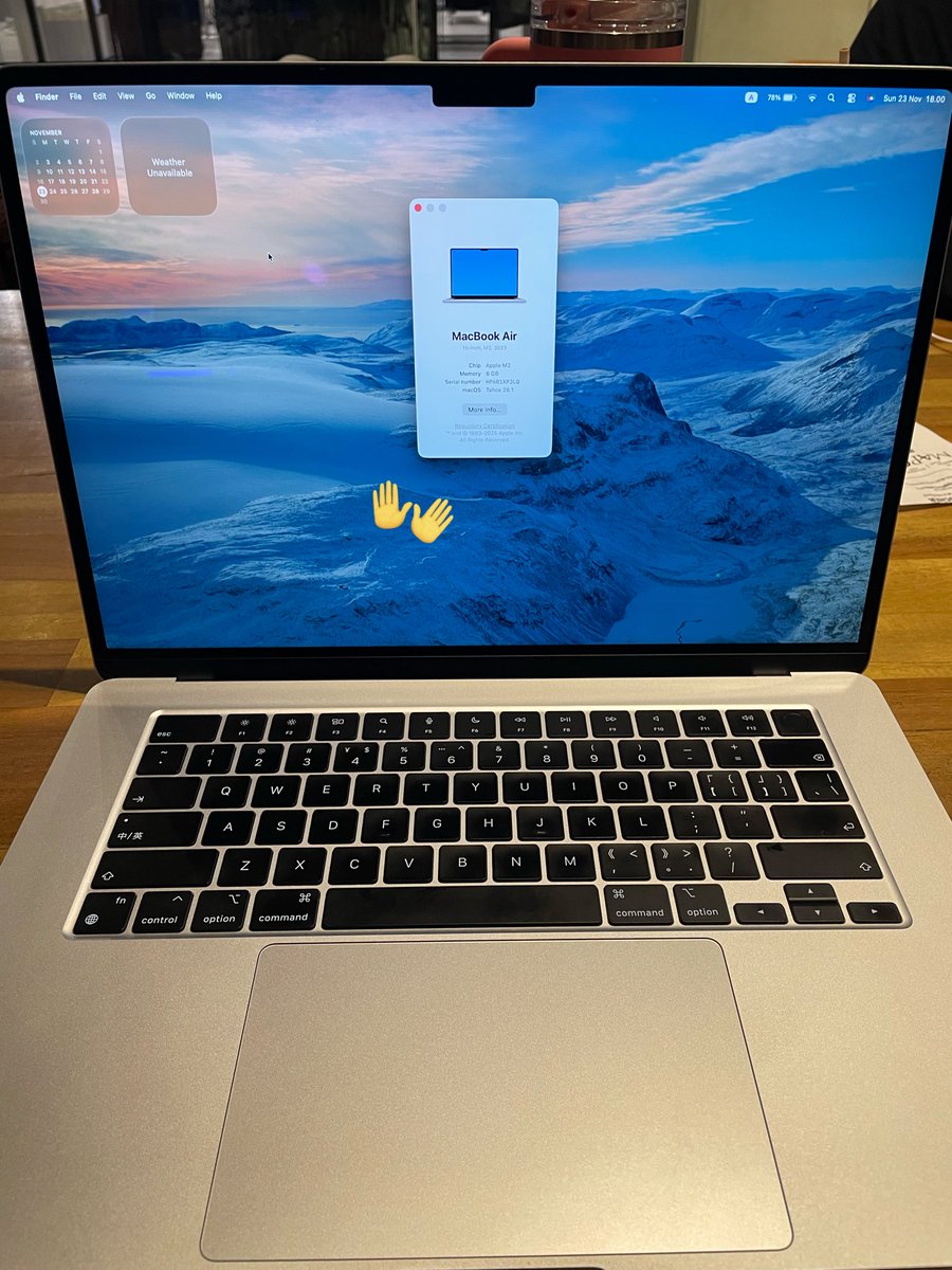 shindemoiselle's tweet image. WTS MACBOOK AIR M2 (2023) 8/512GB 15INCH STARLIGHT

•BH 100% CC 158
•KELENGKAPAN UNIT + CHARGER
•BODY MULUS
•TOUCH ID &amp;amp; TRUE TONE ON
•PEMAKAIAN RINGAN, JARANG DIPAKAI

💰12.000.000 (boleh nego) 

Detail boleh DM

#zonauang #macbookairm2 #macbook #apple #wanttosell
