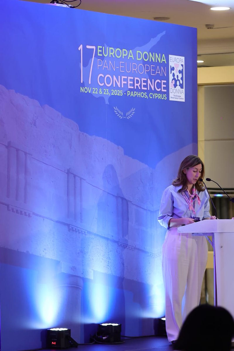EuropaDonnaEUR's tweet photo. From a powerful mental health session to inspiring national projects and our General Assembly, Day 2 in Paphos left us united and motivated to keep pushing for better care and equity across Europe. 💗🌍
#EuropaDonna #PanEuropeanConference
@OncoAlert https://t.co/ldoTF7tskF