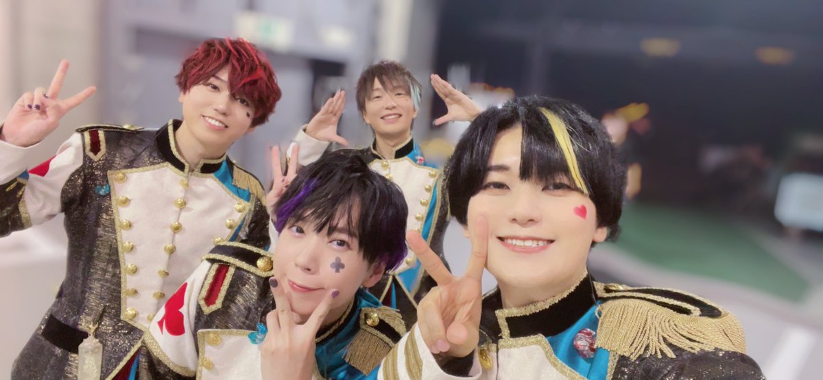 amasakikohei's tweet image. #スタフォニ 4th
ありがとうございました❣️

どうでした！？楽しかったですか？
超ラブ〜い時間でしたか自分はそうです🫶
お気に入りのALKALOIDは❓
トロッコでオタ活してるの気付きました❓
話したいことあげたい写真がいっぱい
いったん今日は
この写真と最大級の愛を込めて

あいらぁぶ♡ #あんスタ