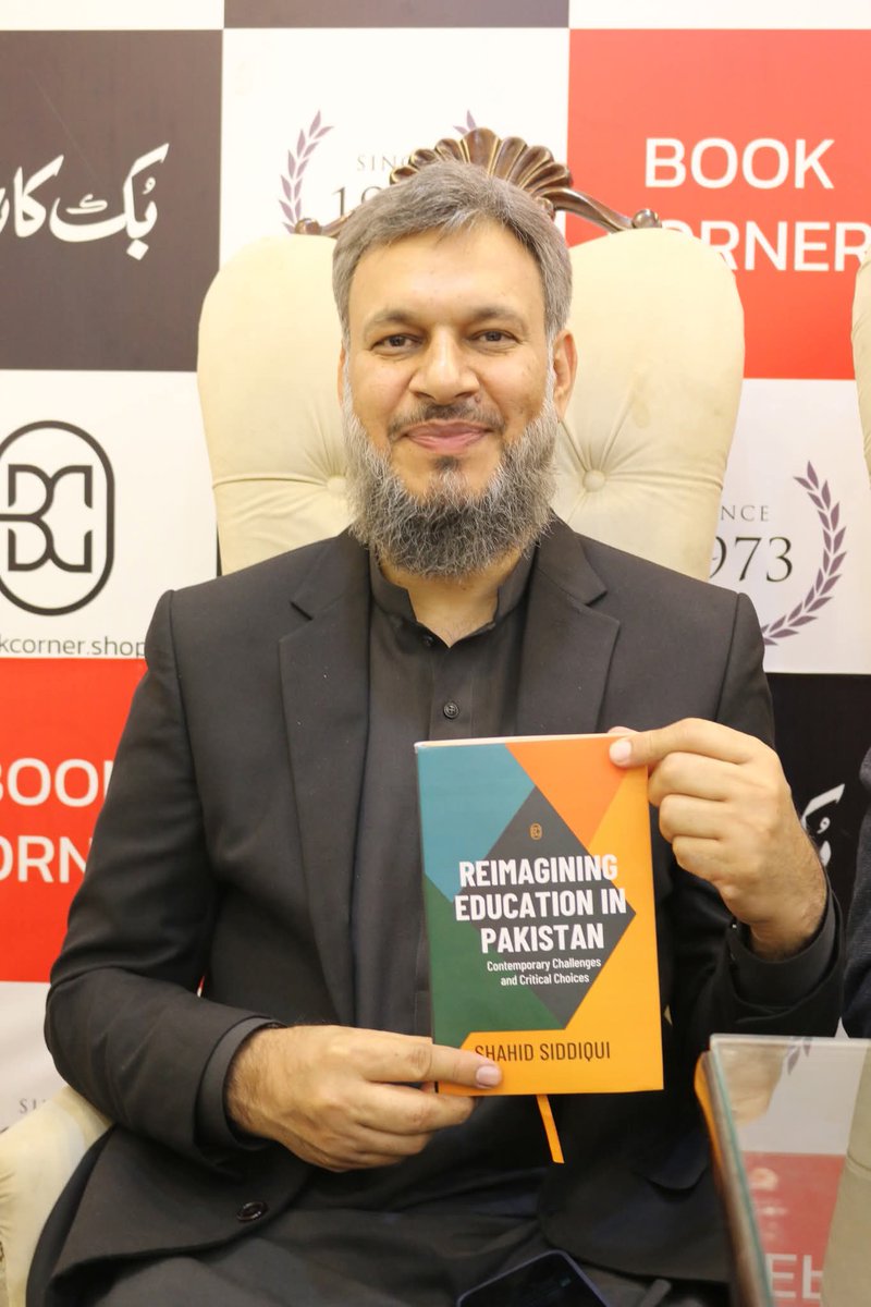 300+ copies were sold on the first day.
Launch of Dr. Shahid Siddiqui’s new book
📖 Reimagining Education in Pakistan: 
Contemporary Challenges &amp; Critical Choices
