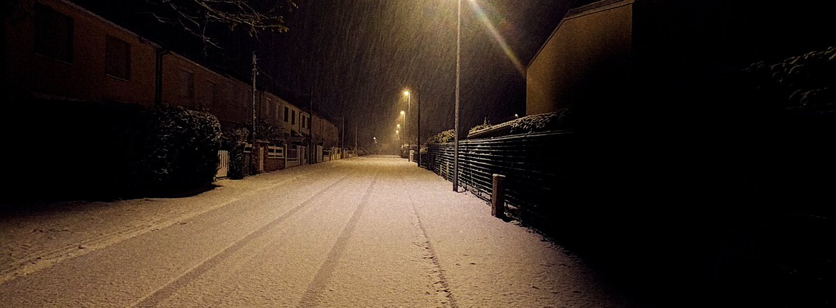 On a bien profité de la neige cette nuit
