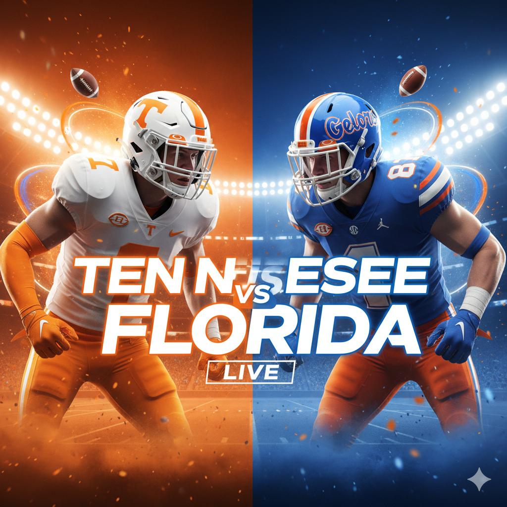 vaskar1980's tweet image. Tennessee vs Florida LIVE! 🏈🔥
Rivalry game turning intense — stay tuned for big plays and momentum shifts!
Get more news: omly.store/PTmqr
#TENNvsFLA #CollegeFootball #LiveGame