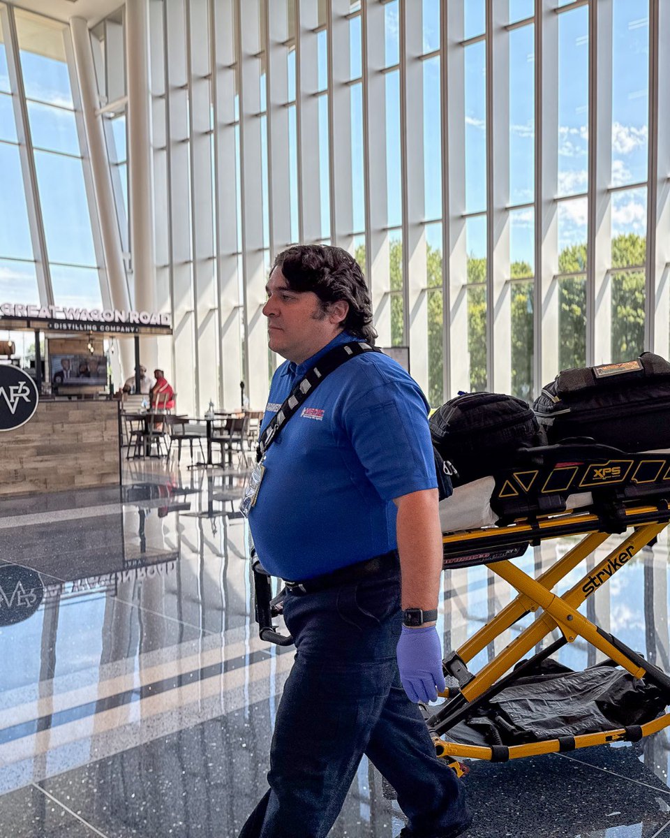 MecklenburgEMS's tweet photo. Between boarding calls and takeoffs, Medic’s dedicated airport crew stays mission-ready at CLT Douglas Airport.

In October, they did 367 UTV responses, delivering fast, focused care everywhere from the gates to the runways.

#MeckMedic #EMS #AirportEMS #CharlotteNC https://t.co/T1VTyhxPmW