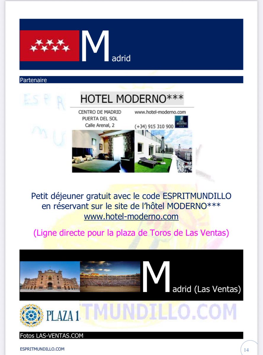 Noticias taurinas de España en ítem 750 en la web espritmundillo.com