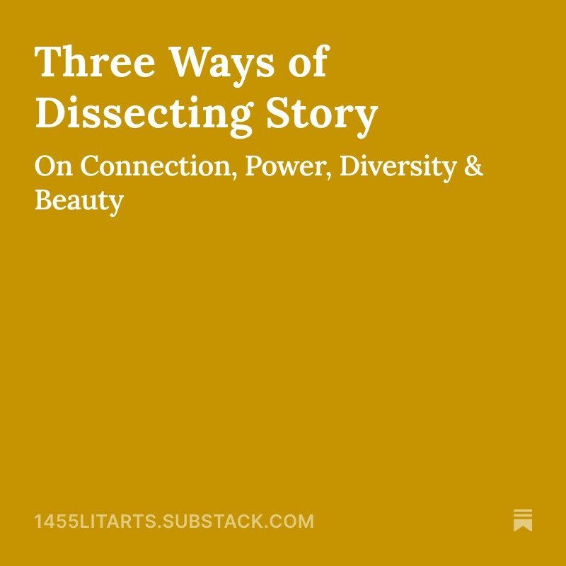 1455LitArts's tweet photo. Three Ways of Dissecting Story
On Connection, Power, Diversity & Beauty
Read now at https://t.co/lhg3YjgazO
#1455litarts #writing #writer #author #books #story #writerscommunity #storytelling #author #art #1455movabletype https://t.co/Hv3dnSqGGh