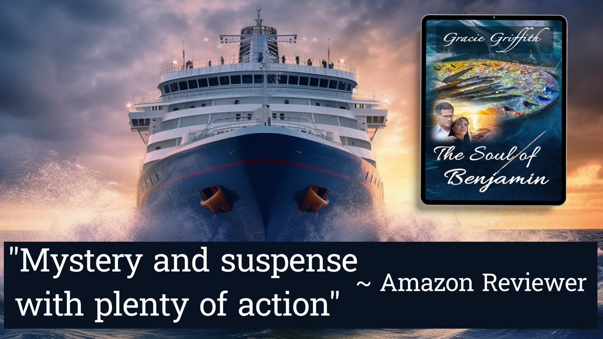 SylvDotNet's tweet image. bit.ly/4mvSE5n
&quot;The Soul of Benjamin&quot; by Gracie Griffith, available in both Kindle and paperback!
Dive into a gripping tale filled with #romance, #suspense, #crime, and #mystery. Perfect for anyone who loves to read and get lost in a good book! 📚✨ 🔗 @TessaAuthor
